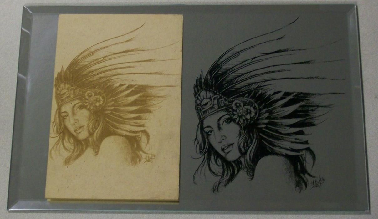 laser etching glass