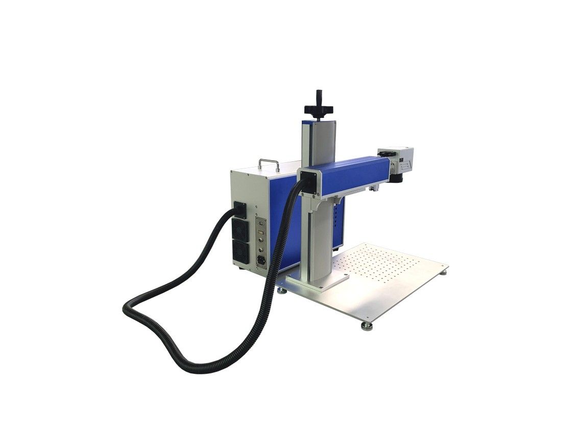 Split type fiber laser marking machine