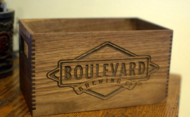 Laser engraving wood