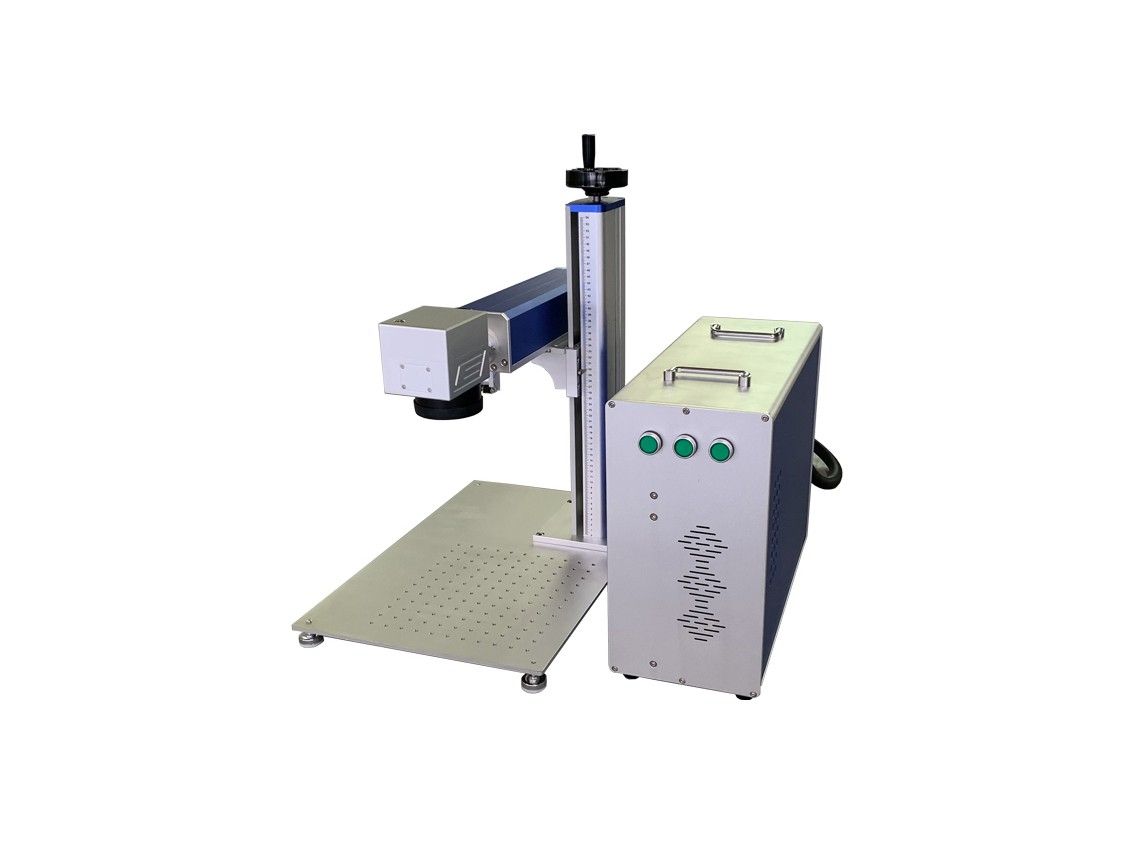 Split type fiber laser marking machine