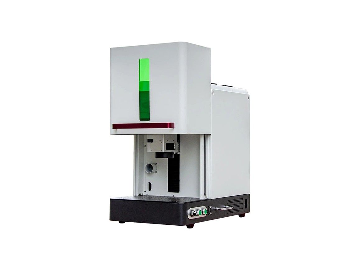 Enclosed fiber laser marking machine